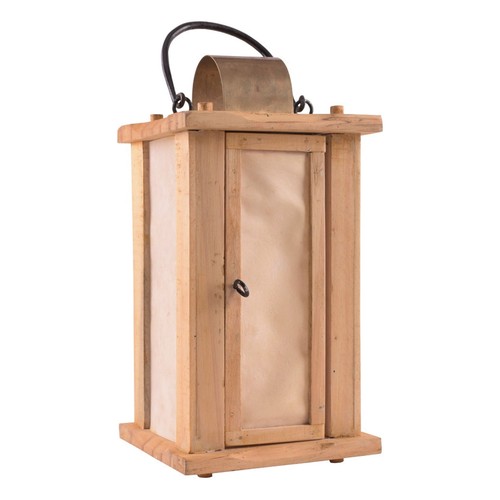 Holzlaterne mit