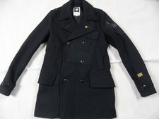 G-STAR toller Woll-Kurzmantel Feet Carrier Wool Coat schwarz Gr. S TOP LC119