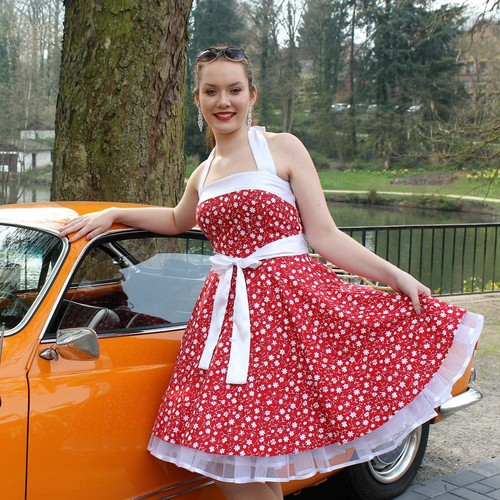 Jahre kleid vintage - 50-er,