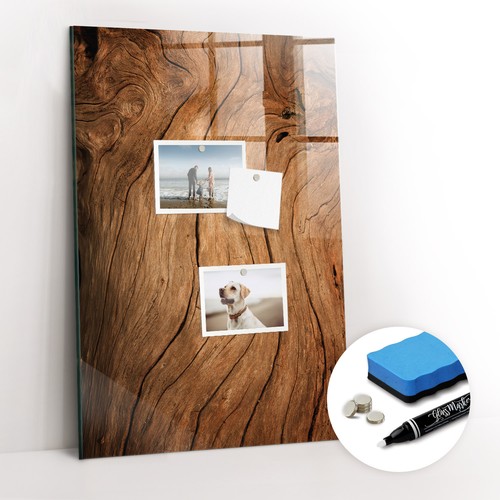 Magnetische glas pinnwand - magnetische,