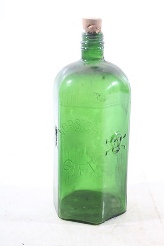 Altes apotheker glas flasche - glas,