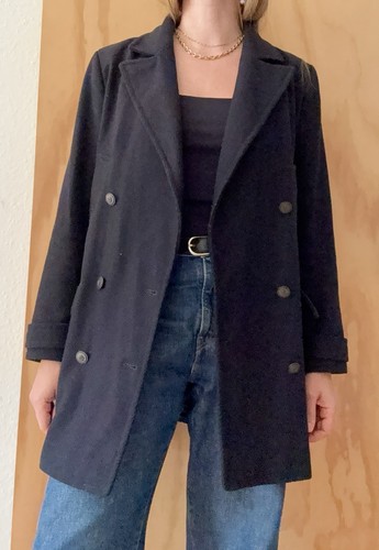 Pepe jeans wollmantel peacoat - jeans,