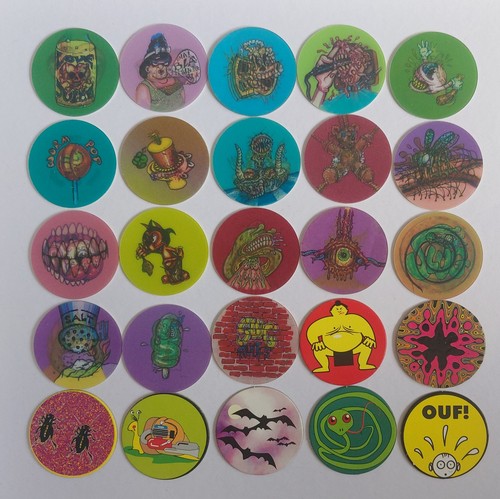 Vintage chupa chups caps - 25,