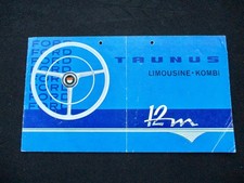 Ford Strip Taunus 12M G13AL