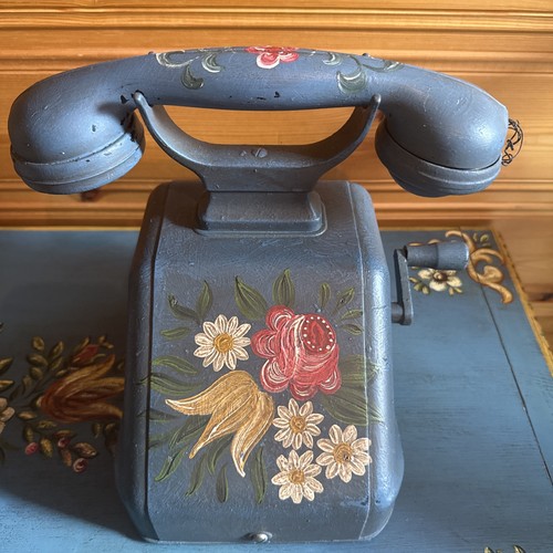 Historisches kurbeltelefon - historisches,