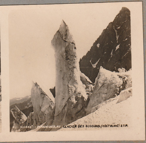Pyramide gletscher bossons - pyramide,