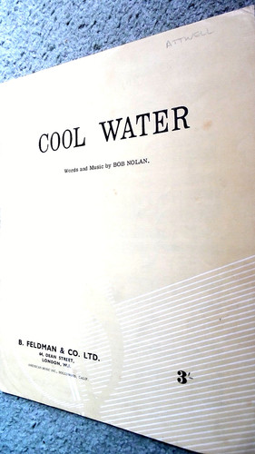 Cool water - water, (noten)