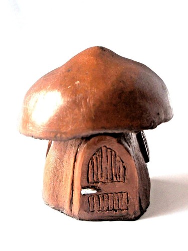Klein hobbit haus set pilz - set, in
