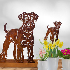 Rostfigur Zwergschnauzer