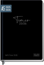 Timer 2025 2026 A5 Hardcover Schülerkalender Schulplaner Studienplaner Semester