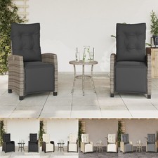 Poly rattan gartensessel mit - poly,