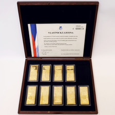 9 Medaillen / Barren Kupfer