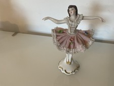 Dresden Porzellan Krone N Ballerina Tänzerin