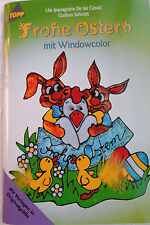 Frohe Ostern m. Window Color TOPP 2560 Frühling Fensterbilder Enten Hasen Mobile