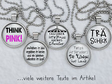 Spruchkette by Perletta 10 Texte Lebensweisheiten Zitate Motivation Spass - T