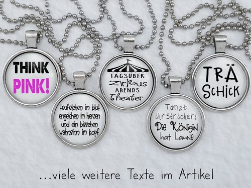 Spruchkette perletta 10 - by,