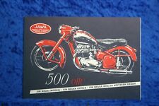 Jawa 500 ohc Prospekt (M1063) FAKSIMILE Archiv Verlag