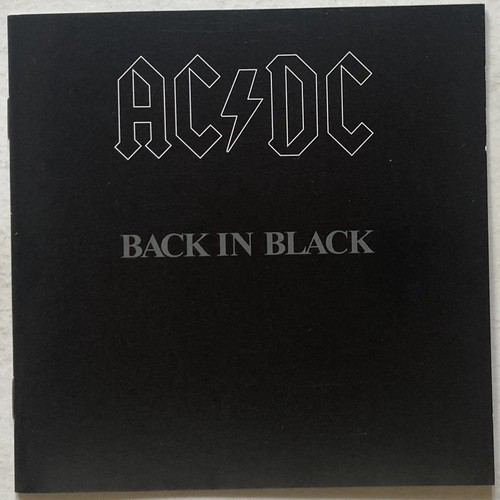 Back black cd - ac/dc,