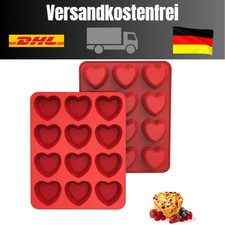 SILIVO Muffins Backform Herz