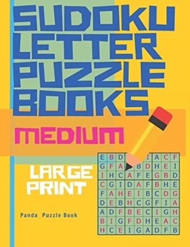 Book sudoku letter - -, puzzle