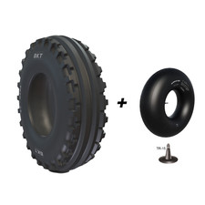 1x BKT 5.00-16TT TF 8181 84A6/76A8 6PR inkl. 1x Schlauch 5.00-16 TR15 Ventil