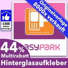 Easypark easy park aufkleber - easy,