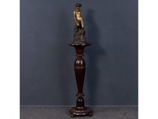 Bronze Skulptur Statue Muse Frau Stil Kunst Vintage 2302_0601