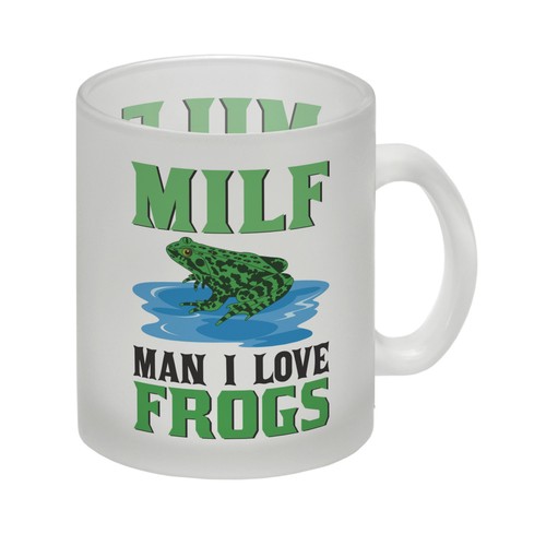 Milf frosch glas tasse - milf,