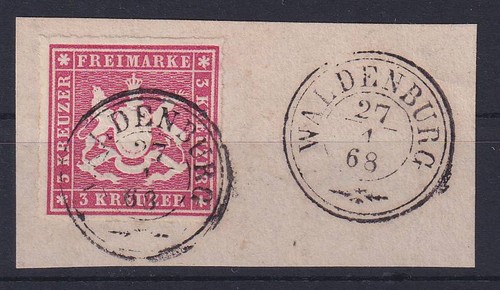 Württemberg 1865 wappen - 1865, 3