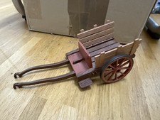 Playmobil Ritter Gefängnis Kutsche Karren Gefangenentransport Wagen Planwagen 5