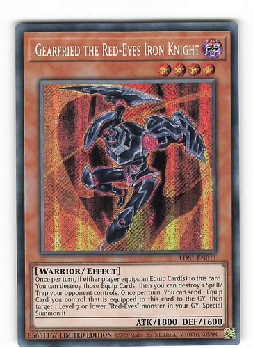 Yugioh gerfried rotäugiger - yugioh,