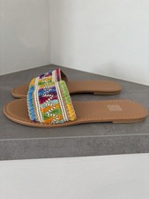 Pantolette / bunt/ Gr. 38/  1x