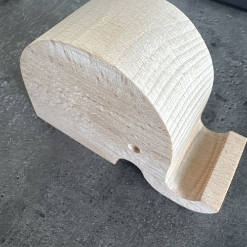 Handyhalter holz elefant - handyhalter,