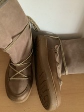 Damen Stiefelette Gr. 43 Winterstiefel Stiefel Schuhe Übergröße Boots