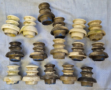 16 Große alte Isolatoren