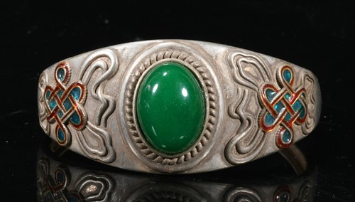 5cm tibet alte silber - tibet,