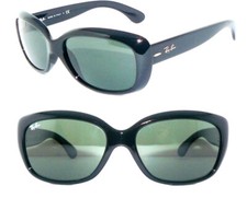 Ray Ban SONNENBRILLE JACKIE OHH SCHWARZ RB 4101 601 DAMEN 4154 BRILLE 4174 ETUI