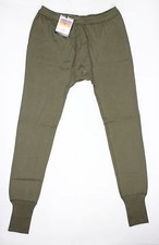 Bundeswehr BW Unterhose lang oliv Baumwolle grün Gr.4-10 Neu