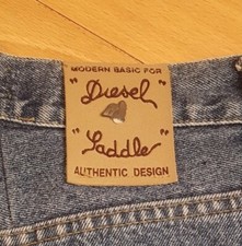vintage Diesel Saddle Jeans