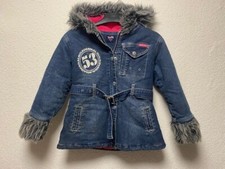 Winterjacke Jeansjacke für  Mädchen Gr. 110 - PRETTY for Girls