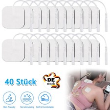 40stk TENS Elektroden 5x5cm