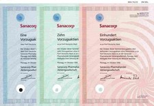 3 x Sanacorp Pharma AG Viveda