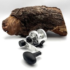 Okuma Cavalla 5N-IILX Silver LH 2-Speed Multirolle Meeresrolle Schiebebremse DA