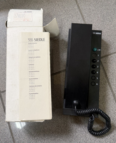 Siedle ht642 systemtelefon - siedle, ht642-0s