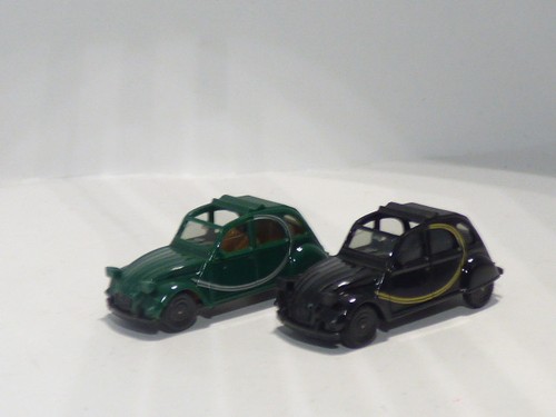 Herpa 2 citroen cv - -,
