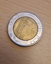 italienische 500-Lire-Münze.