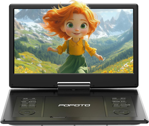 Pofoto tragbarer dvd - 15,7",