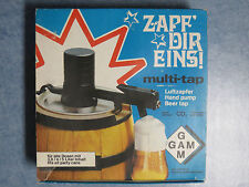 Zapfanlage für Bierfass Werbeartikel EKU Pils Werbung 80er Jahre neuwertig