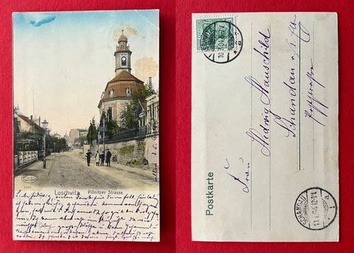 Dresden loschwitz 1904 - ak,