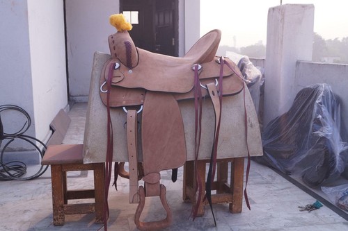 Western barrel sattel hard - barrel,